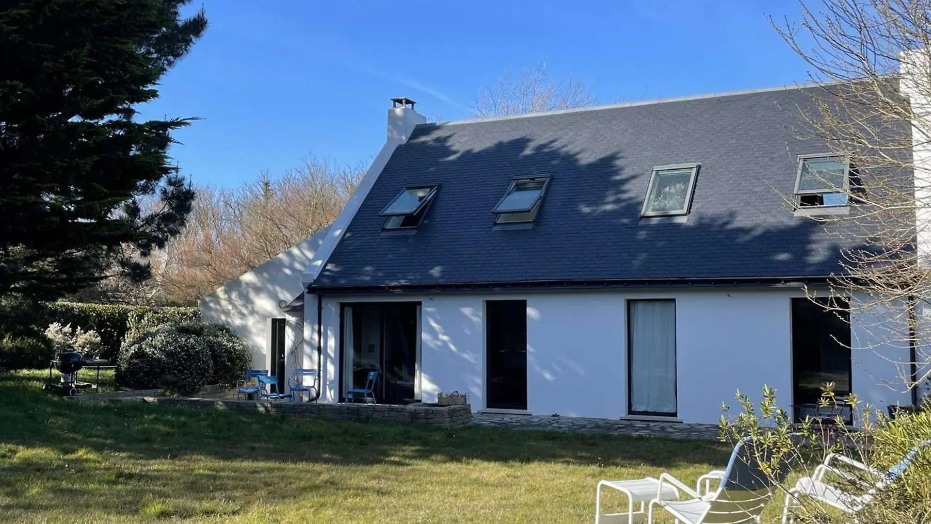 Feriehus Villa Contemporaine Spacieuse Proche De Sauzon Avec Jardin - Fr-1-418-265